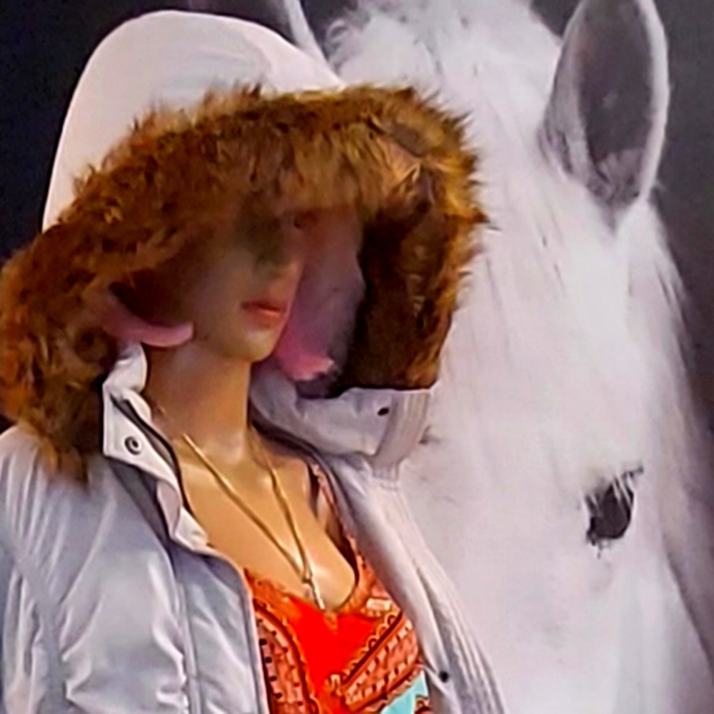 Article com winter coat and tropical jumpsuit ✨️